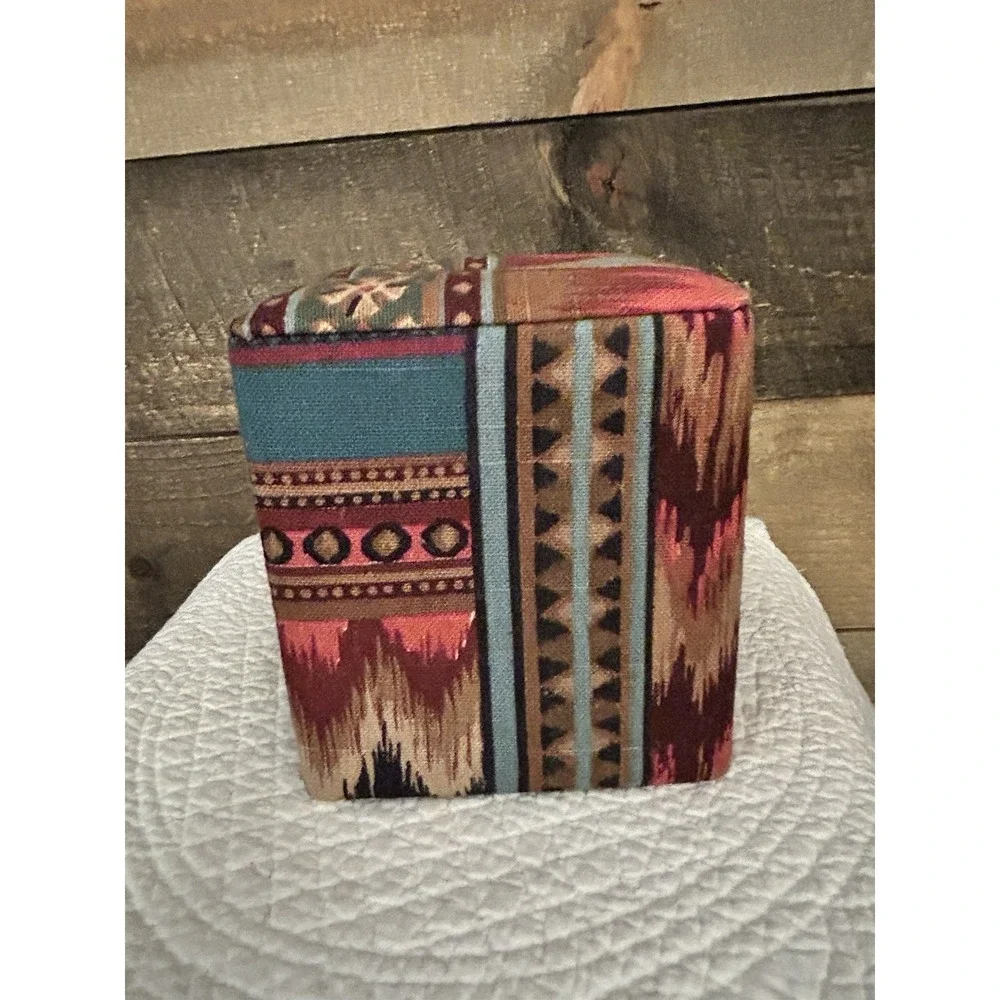 VTG Western Southwestern Tribal Pattern Tissue Box Cover Decor
